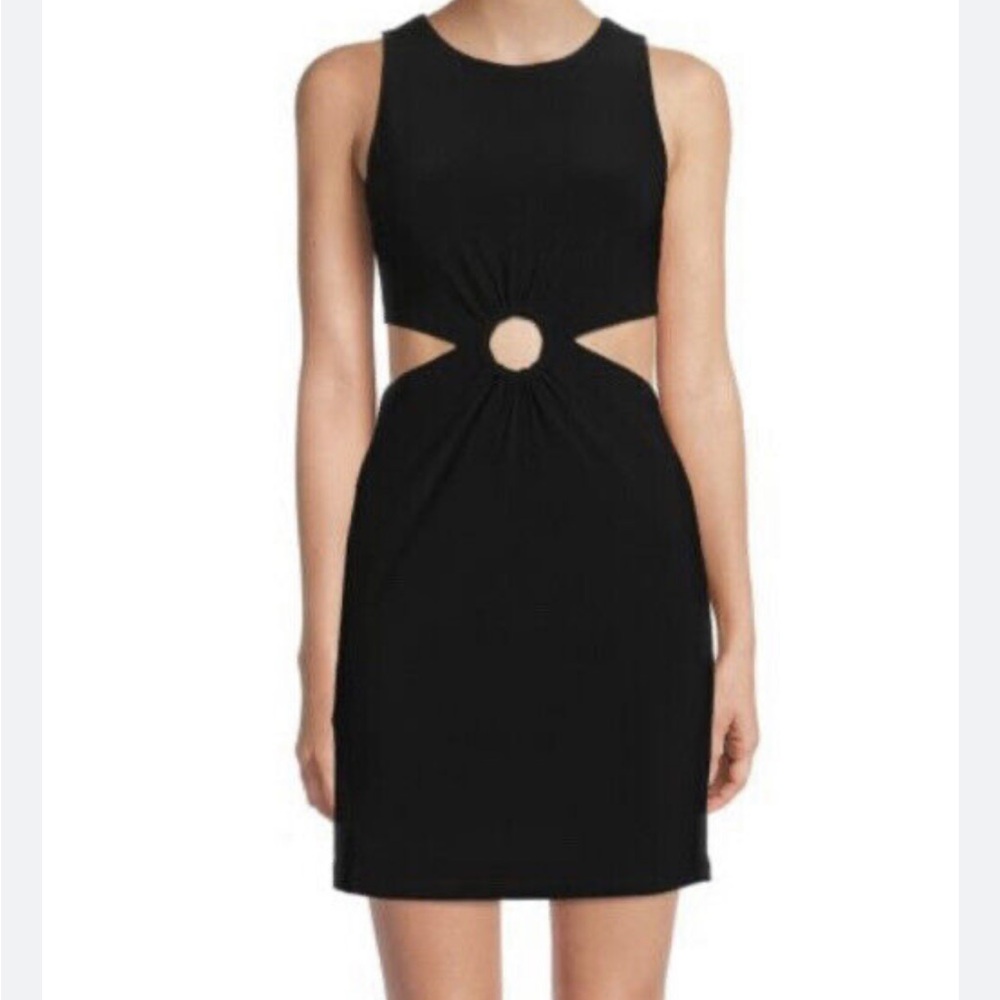 NWT BCBGeneration black cutout dress XL